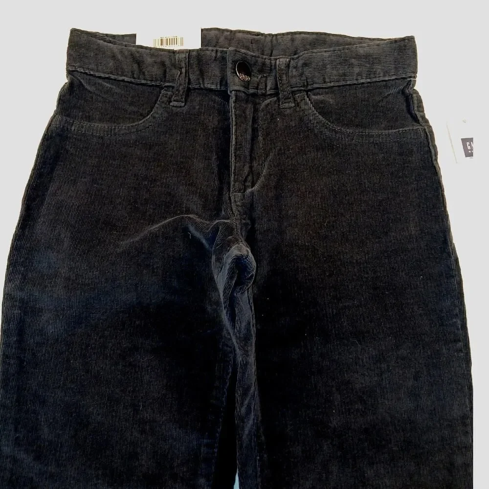Gap Kids 1969 Girls Black Stretchy Legging Jeans - Size 8